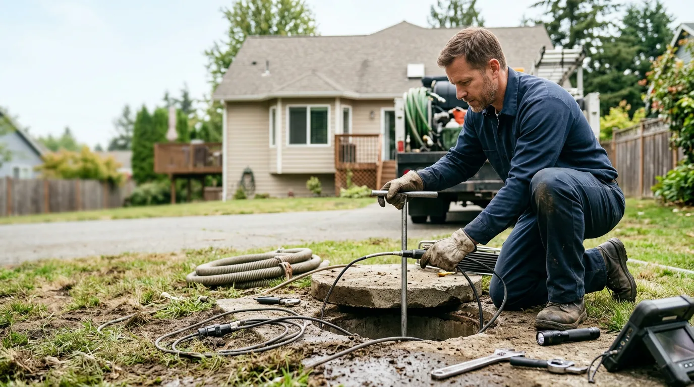 Septic Tank Pumping in The Rock, GA